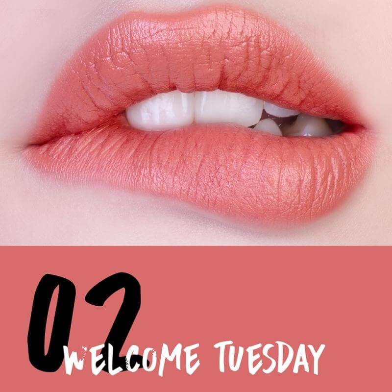 Fiit Everyday Lip & Cheek #02 Welcome Tuesday  มาพร้อมแพ็คเก็จสุดหรูหรา สี Rose Gold  ในราคาไม่แพง 