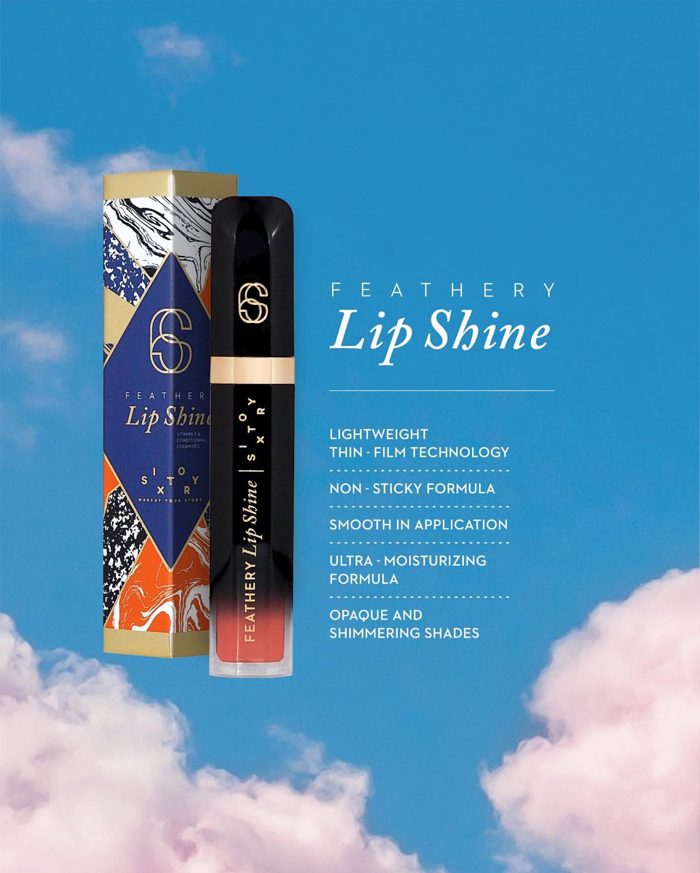 Sixtory Feathery Lip Shine 5g