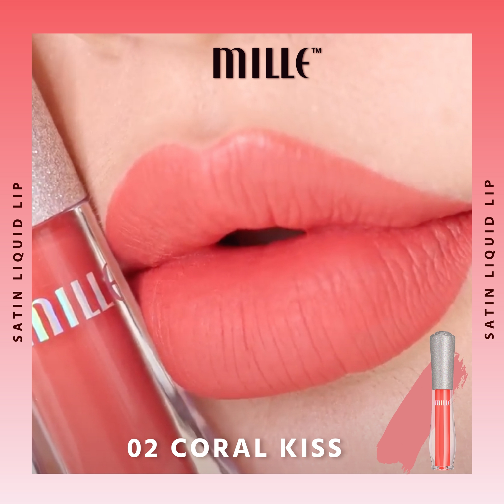 Mille, Mille รีวิว, Mille ราคา, Mille Crystal Reflection Satin Glaze Lip, Mille Crystal Reflection Satin Glaze Lip รีวิว, Mille Crystal Reflection Satin Glaze Lip ราคา, Crystal Reflection Satin Glaze Lip, Mille Crystal Reflection Satin Glaze Lip 1.7ml, Mille Crystal Reflection Satin Glaze Lip #05 Daydream, ลิปแมตต์, ลิปกลอส, ลิปสติก, ลิป