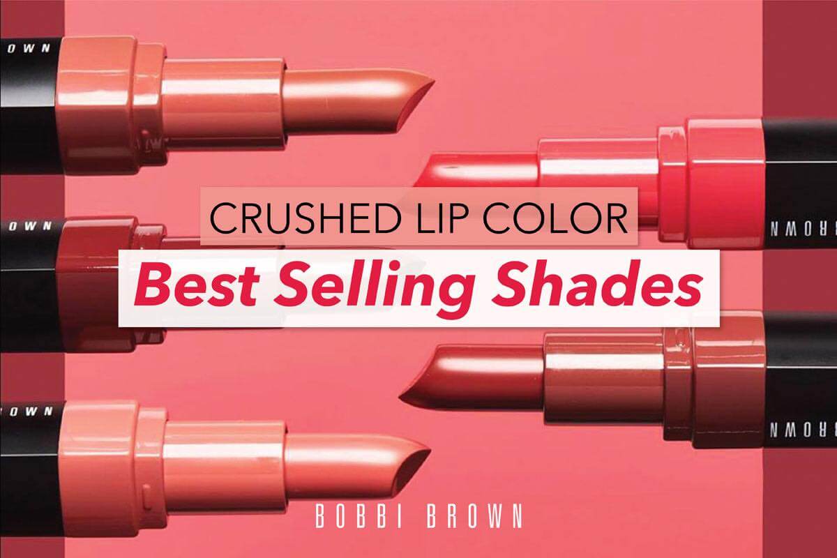 BOBBI BROWN Crushed Lip Color ลิปสติกสีขายดีจาก Bobbi Brown